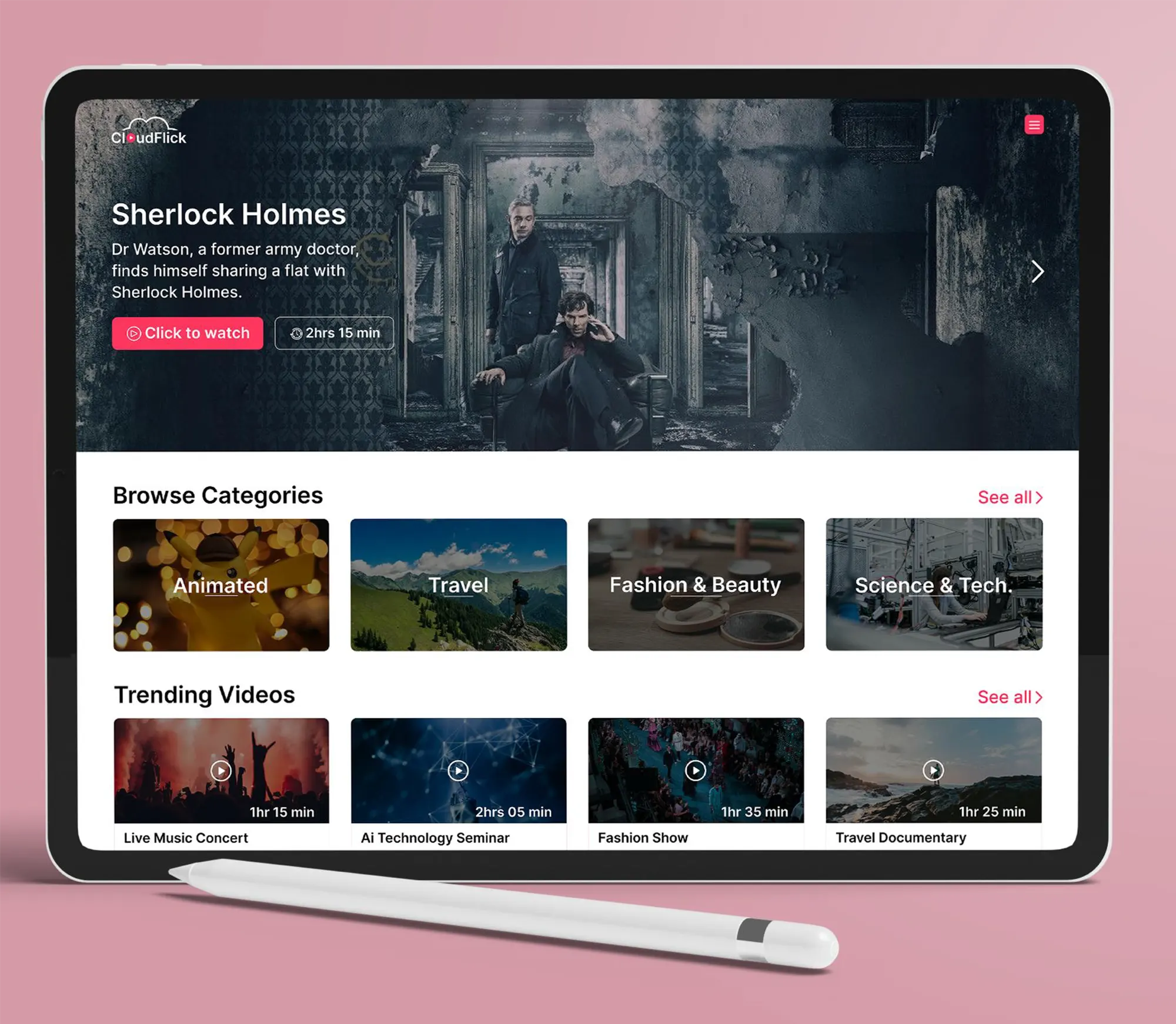 Cloudflick screenshot 1